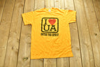 Vintage 1980s I Love UA "Catch The Spirit" T-Shirt