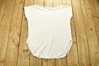 Vintage 1990s Ocean Pacific Floral Sleeveless T-Shirt