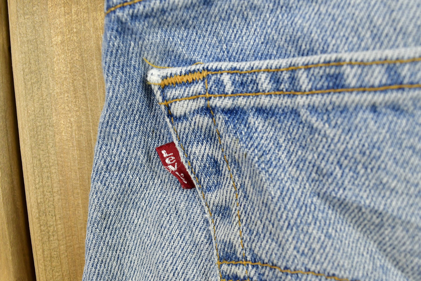 Vintage 90's Levi's Red Tab Jeans Size 34 x 32  / 90s Denim / Streetwear Fashion / Vintage Denim / Jeans / Distressed / Vintage Levi's