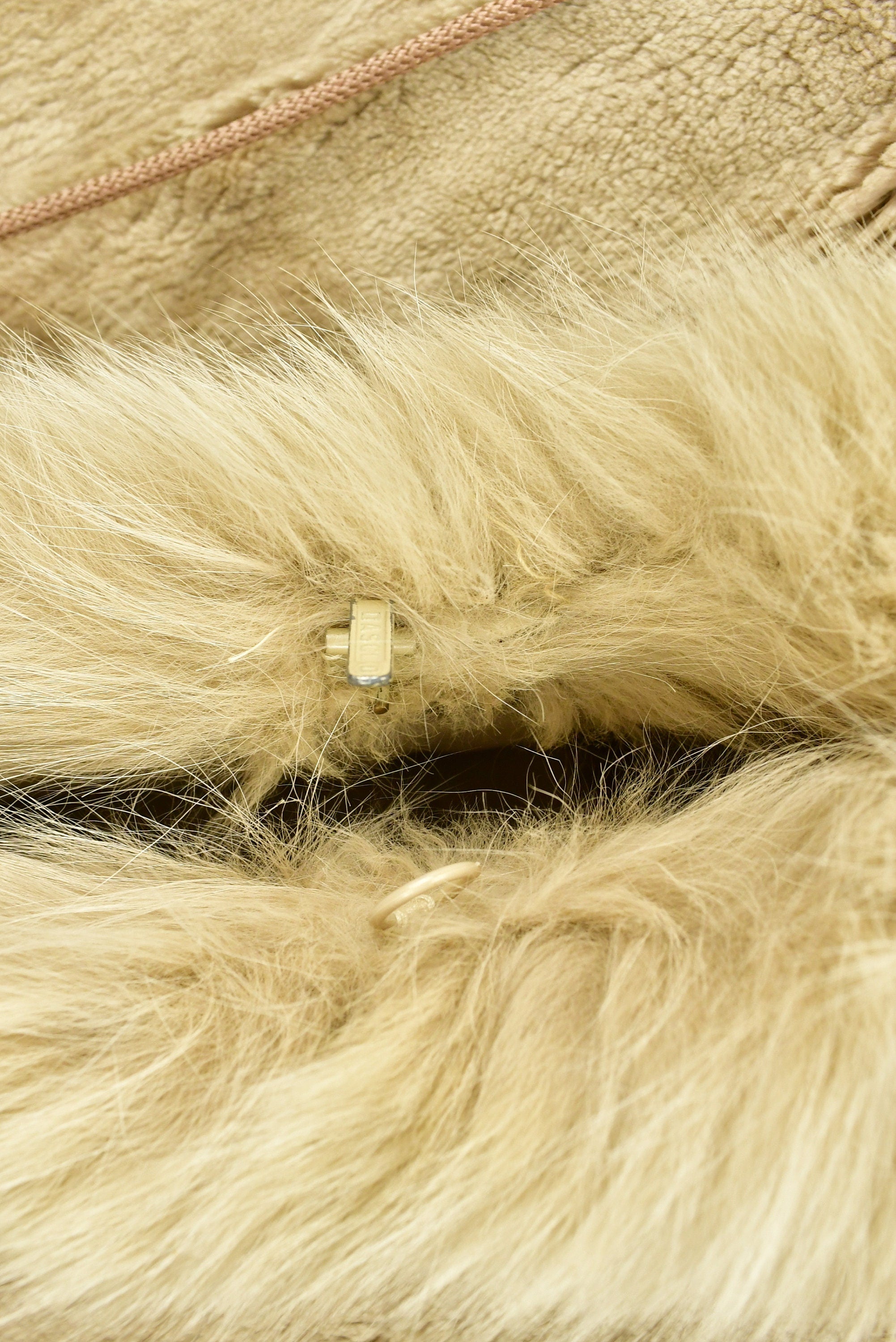 Vintage 1970's Sheered Silver Fox Fur Coat