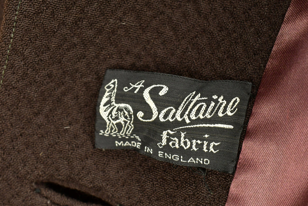 Vintage 1960's A Saltaire Fabric Mink Fur Collar Coat