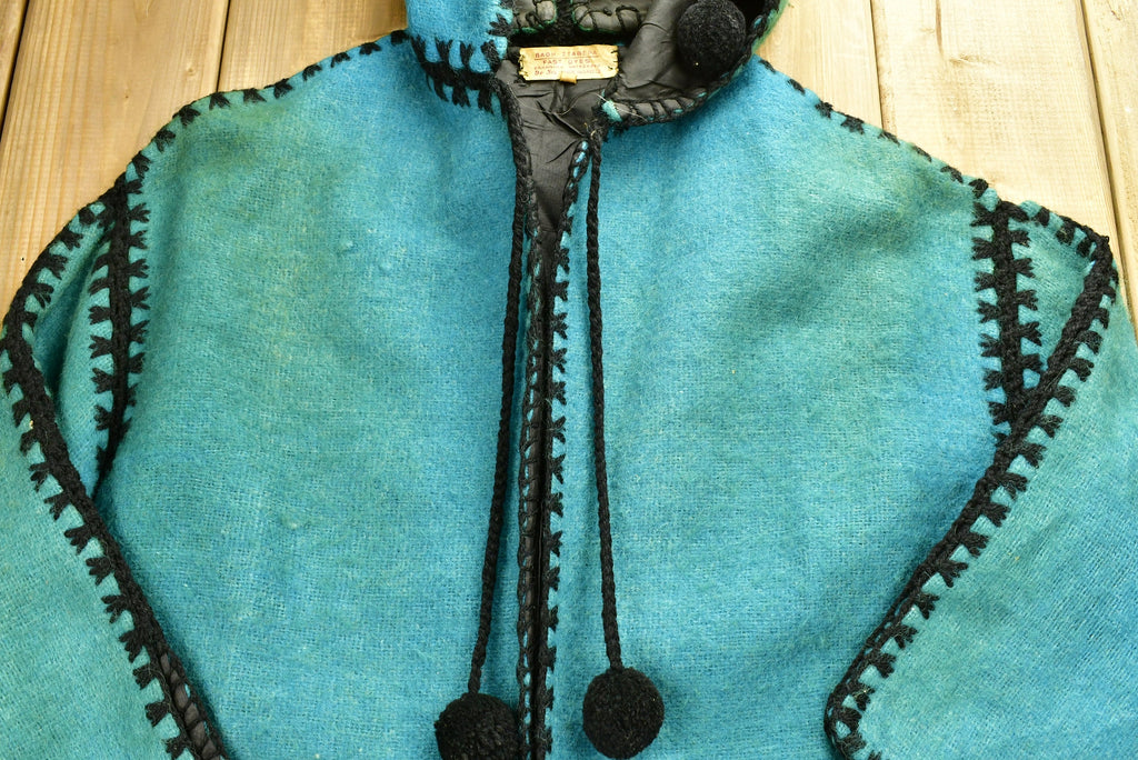 Vintage 1960's Fast Dyes Wool Sweater Vest