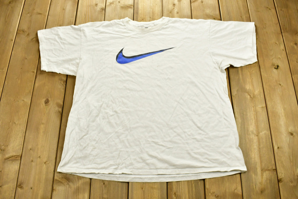 Vintage 1990s Nike Big Swoosh Graphic T-Shirt