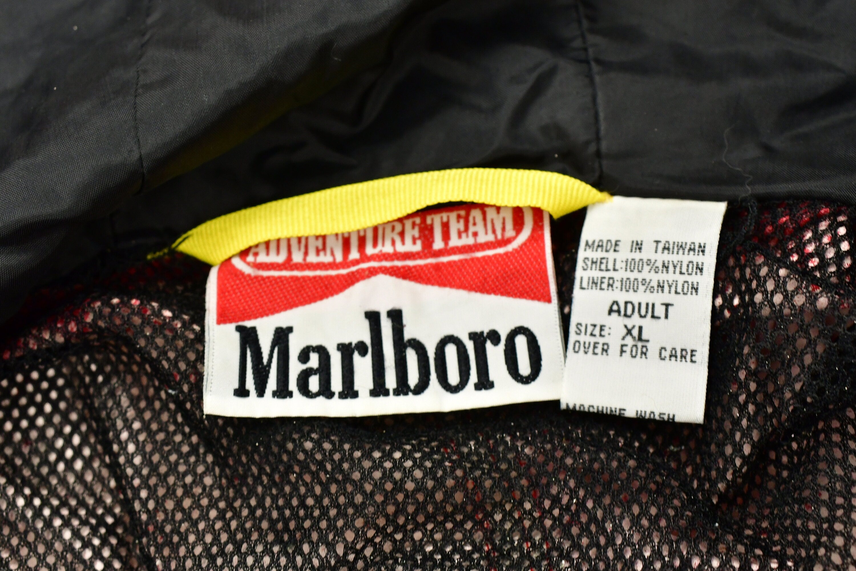 Vintage 1990s Marlboro Adventure Team Windbreaker Jacket