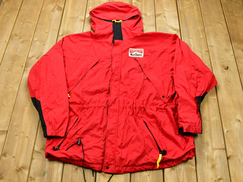 Vintage 1990s Marlboro Adventure Team Windbreaker Jacket