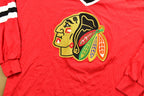 Vintage 1990s Chicago Blackhawks CCM NHL Hockey Jersey