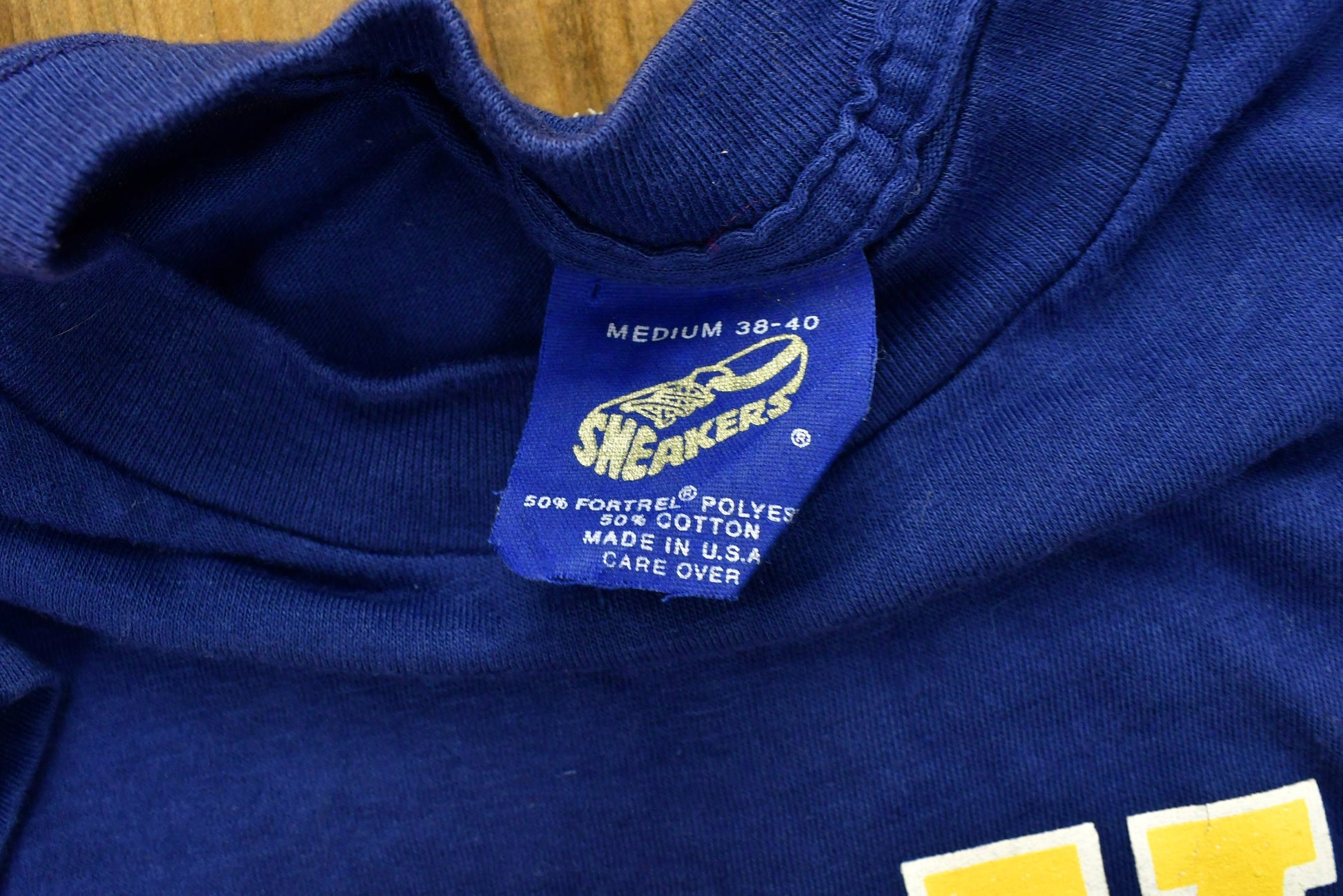 Vintage 1980s NAVY Graphic T-Shirt