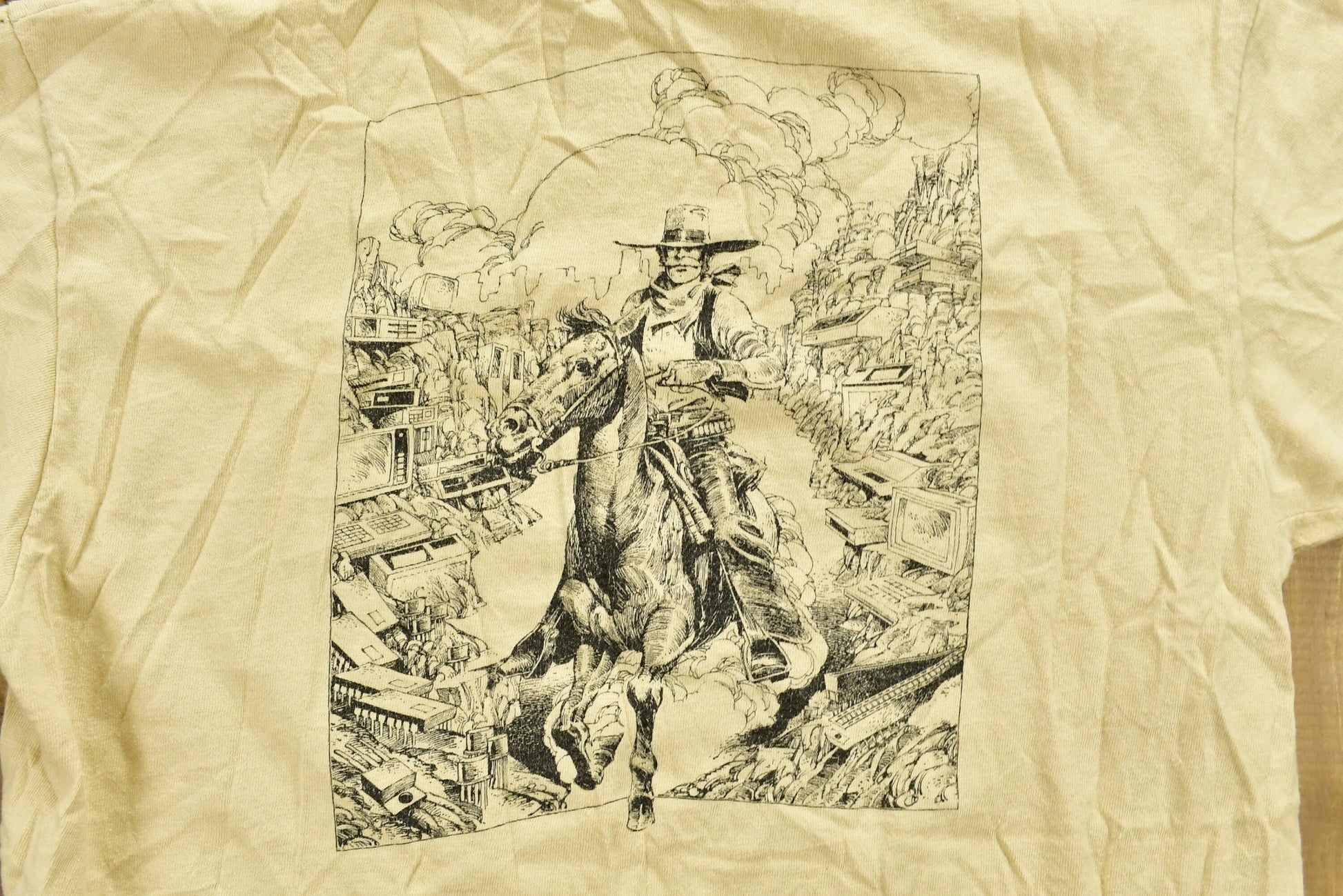 Vintage 1980s Wyle "I'm A Western Hero" T-shirt