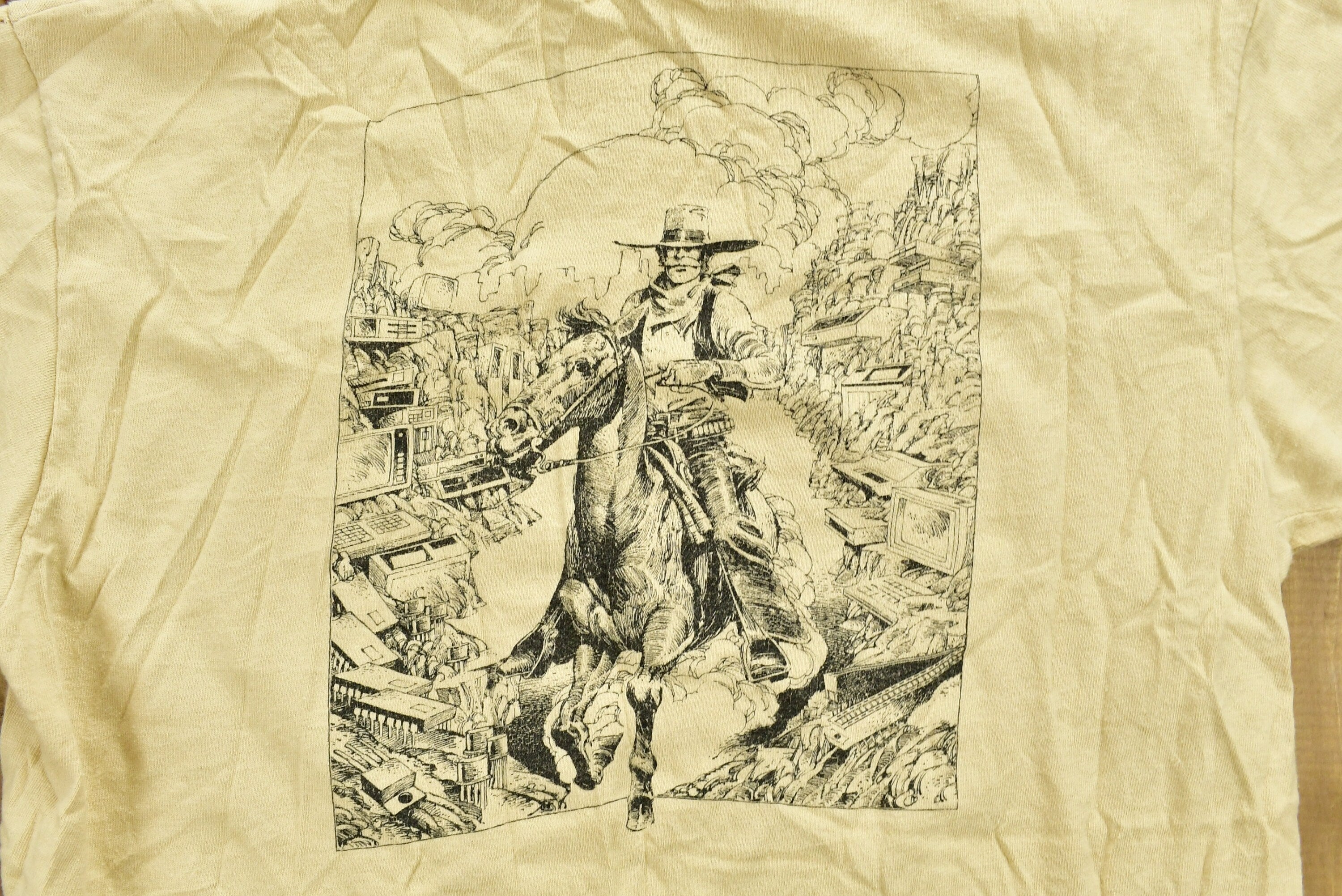Vintage 1980s Wyle "I'm A Western Hero" T-shirt