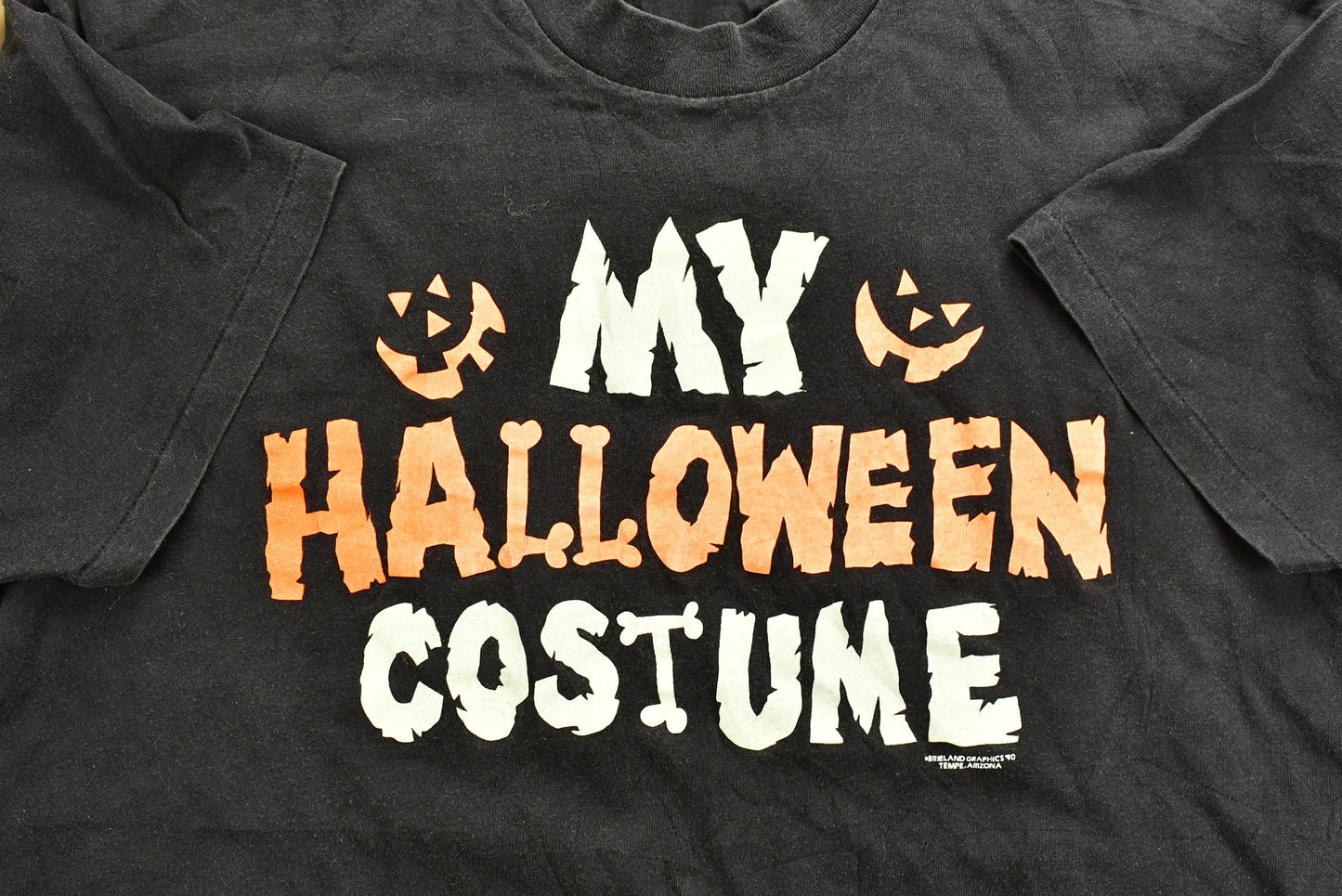 Vintage 1988 "My Halloween Costume" T-Shirt / Halloween Graphic / 80s / 90s / Streetwear / Retro Style / Single Stitch / Made In USA