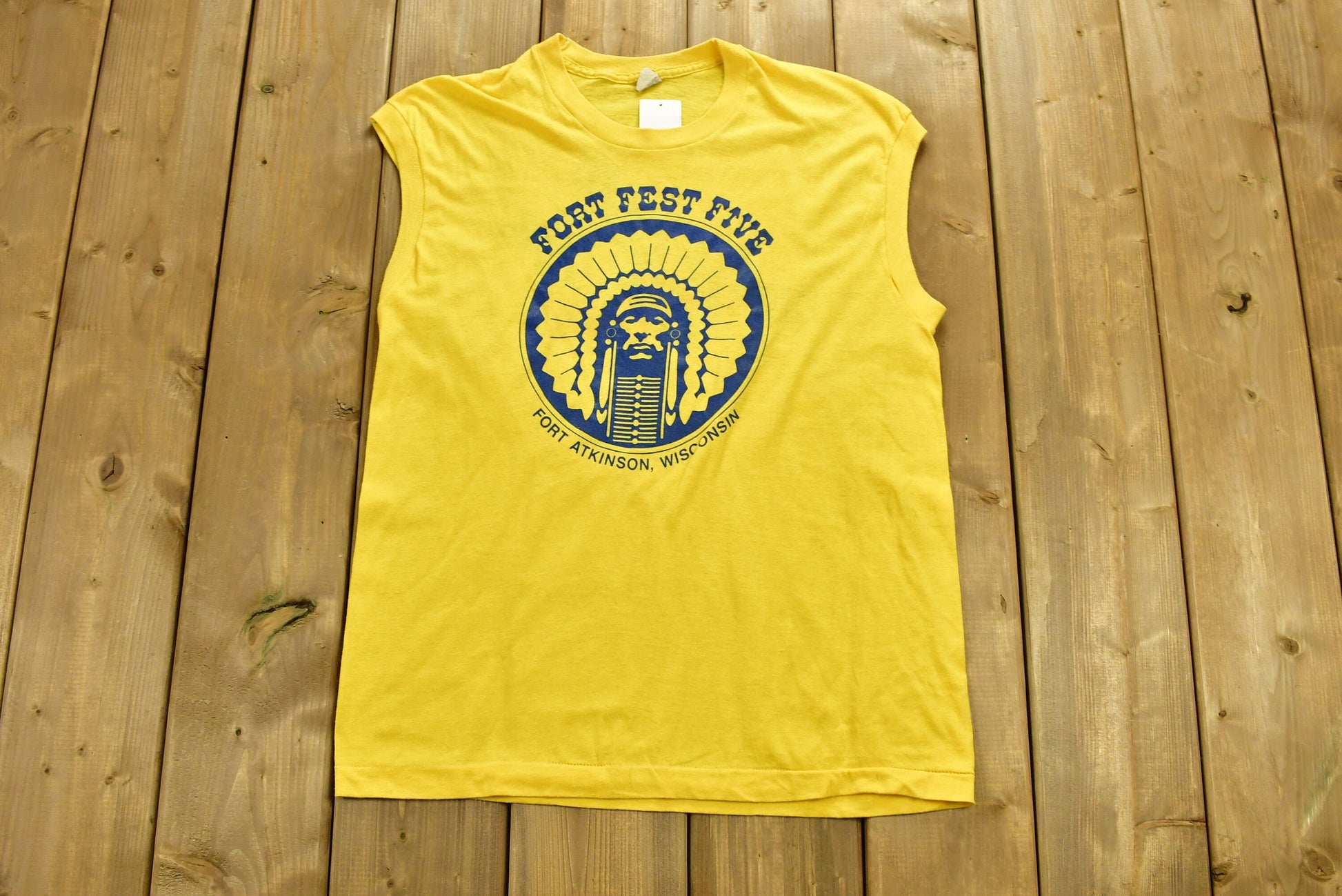 Vintage 1980s Fort Fest Five Fort Atkinson Wisconsin T-Shirt