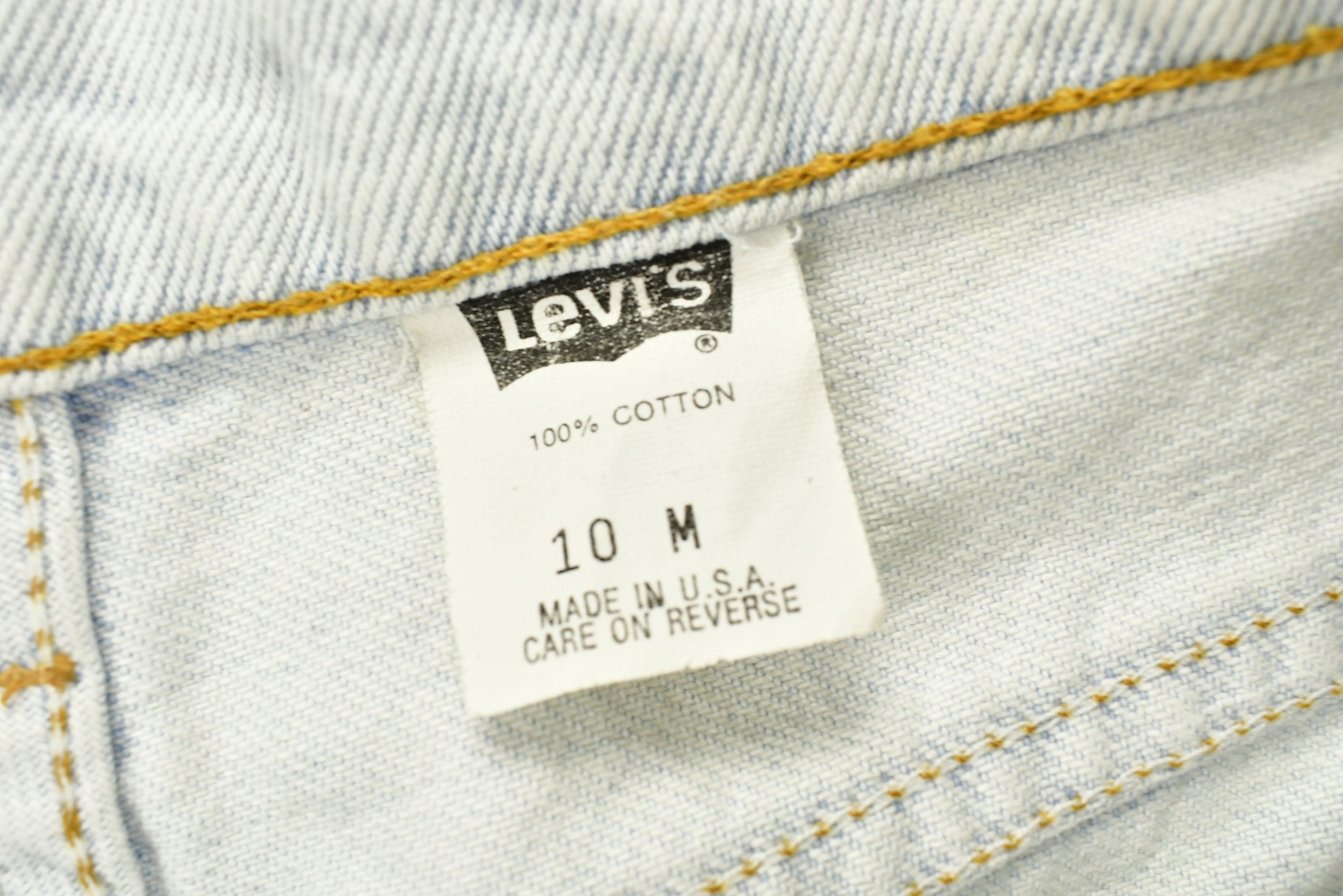 Vintage 1990s Levi's Red Tab Jean Shorts Size 10