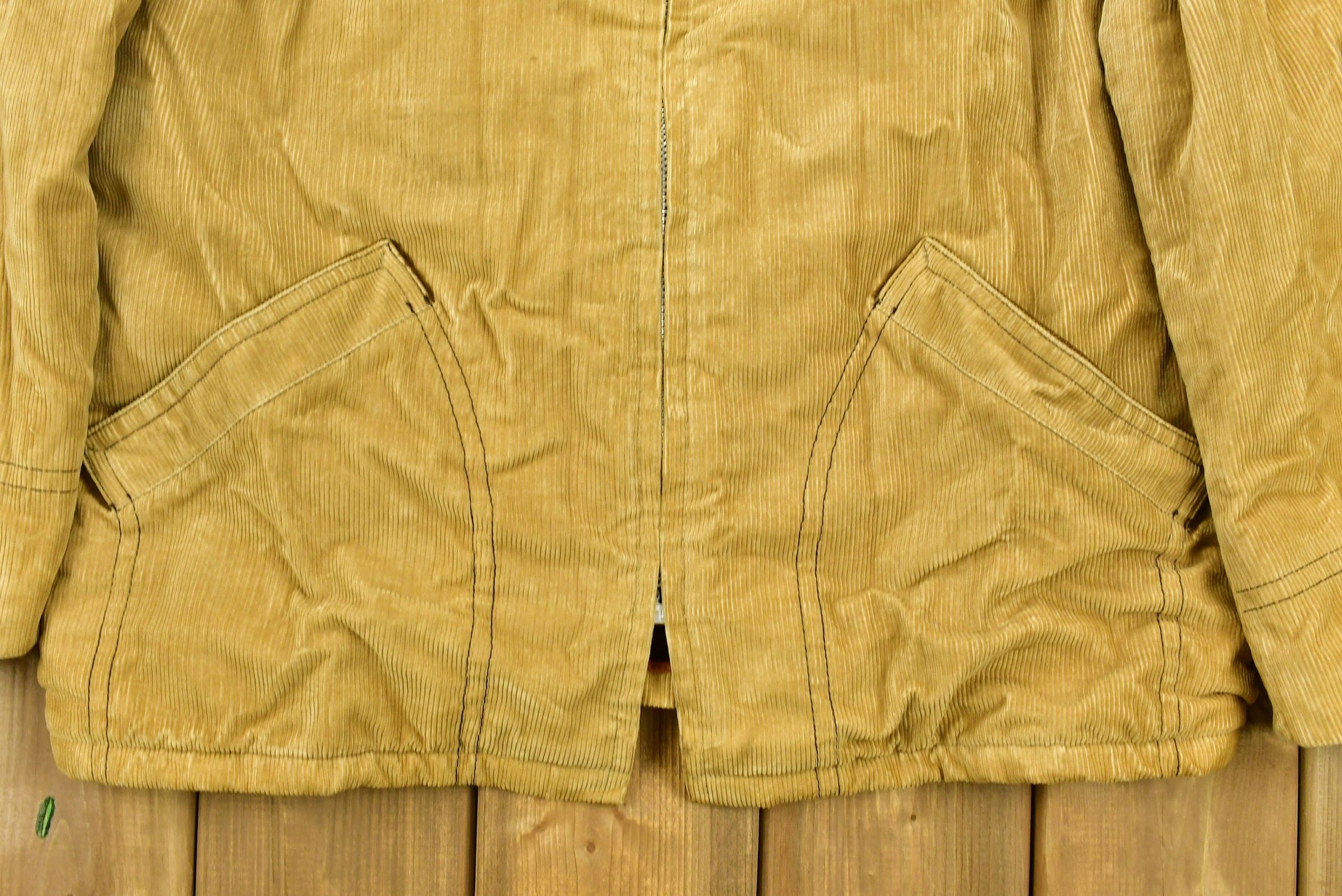 Vintage 1970s Shanhouse Fleece Lined Corduroy Jacket