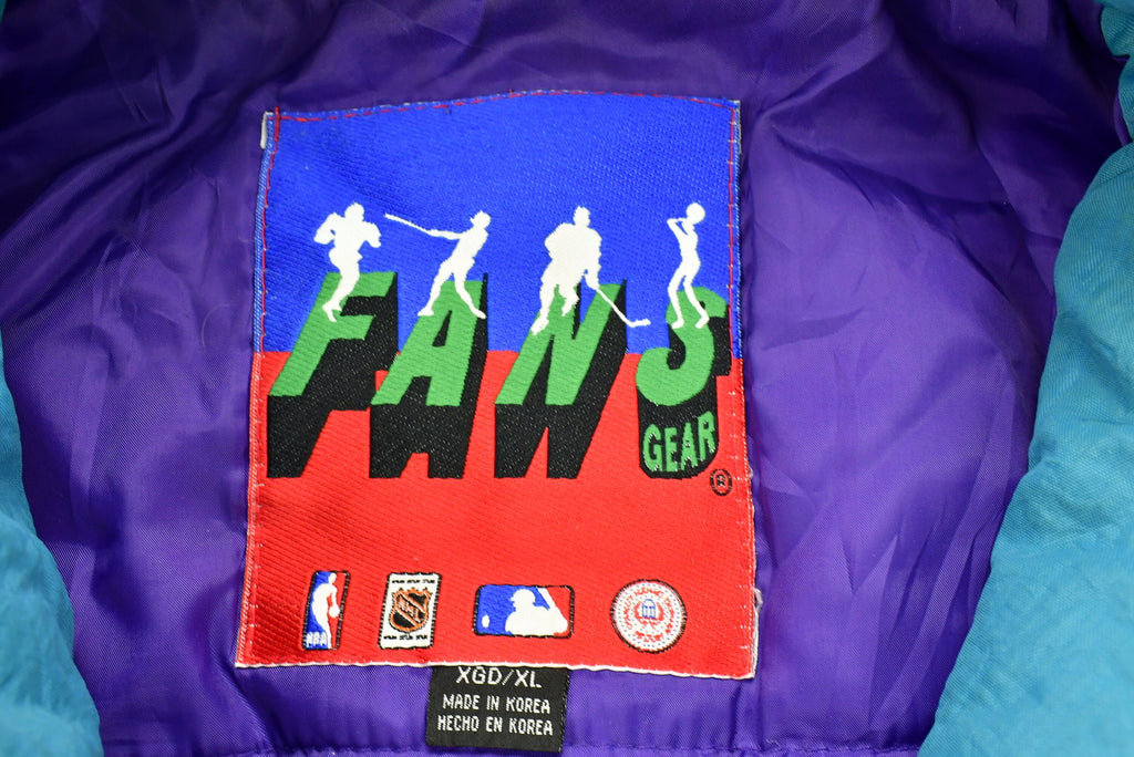 Vintage 1990s Charlotte Hornets NBA Puffer Jacket