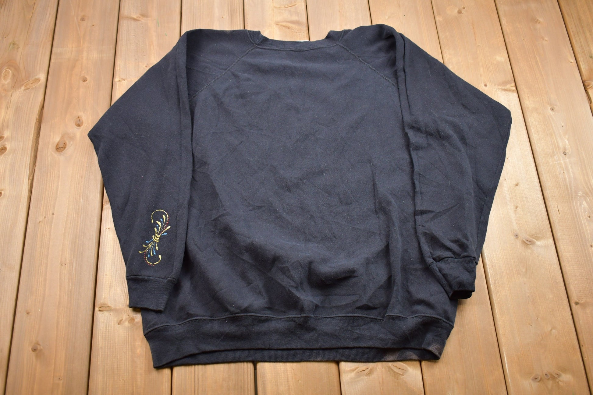 Vintage 1990s Nutcracker Christmas Raglan Cut Sweater , 90s Holiday Crewneck , Winter Wear , Festive Graphic Print , Made In USA