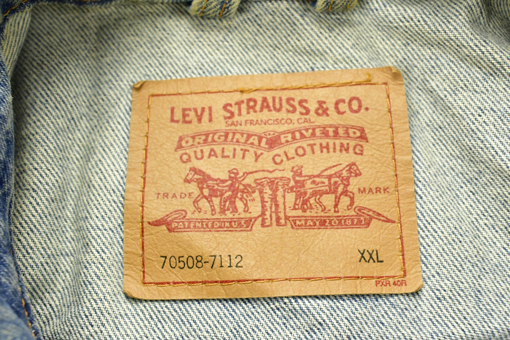 Vintage 1990s Levi's Red Tab Denim Jean Jacket