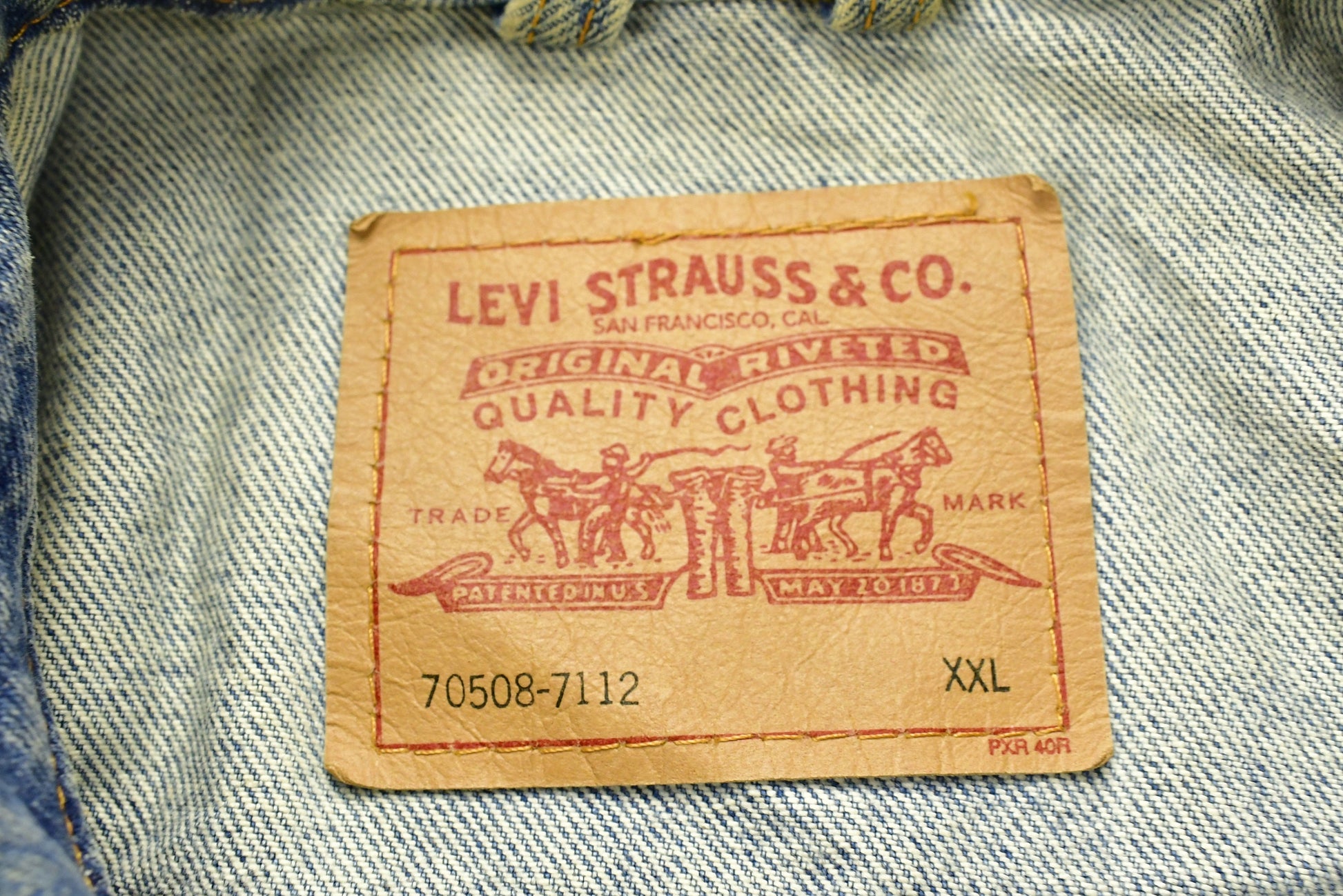 Vintage 1990s Levi's Red Tab Denim Jean Jacket