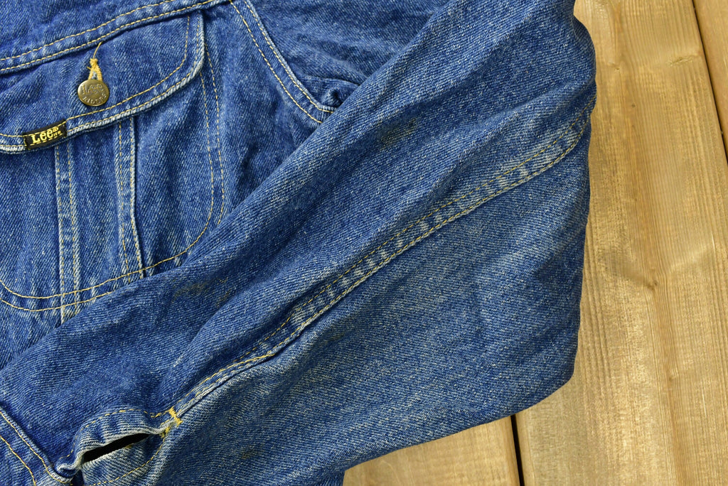 Vintage 1970s Lee Riders Denim Jean Jacket