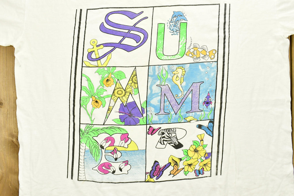 Vintage 1990s "Summer" Graphic T-Shirt