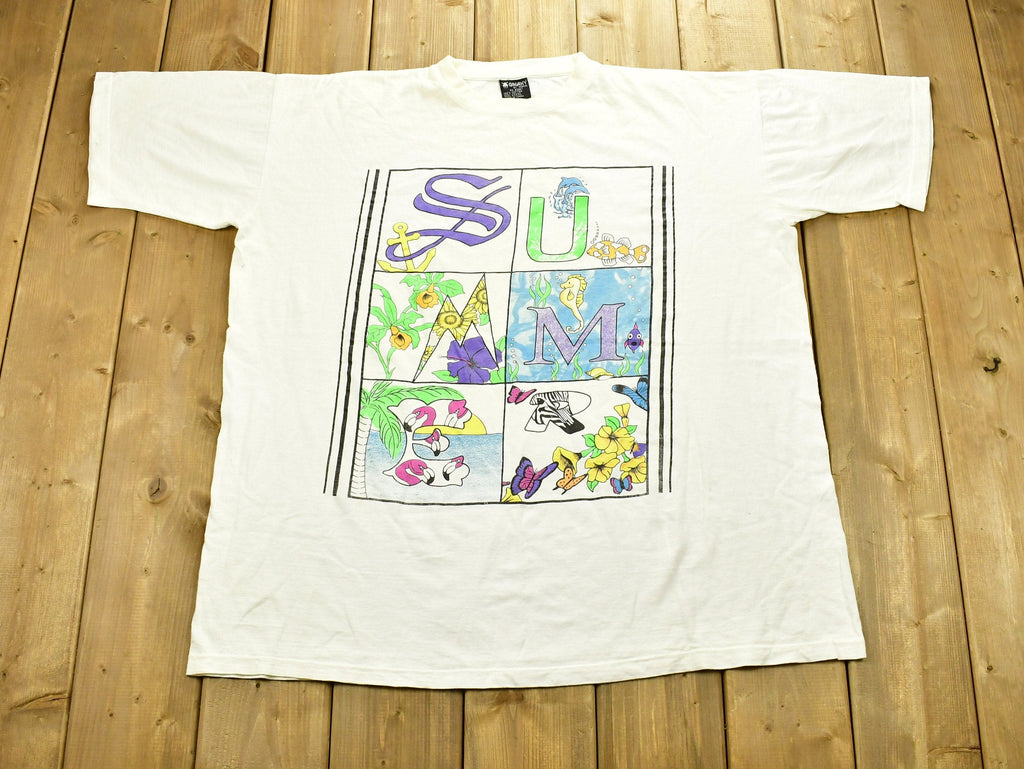 Vintage 1990s "Summer" Graphic T-Shirt