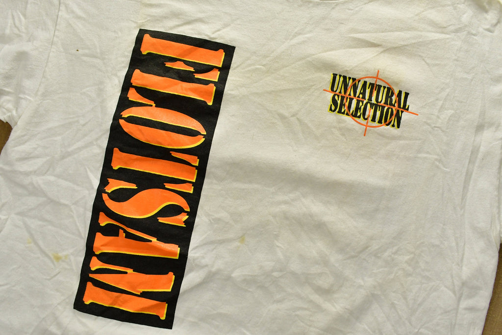Vintage 1999 Flotsam Unnatural Selection Unnatural Tour Band T-shirt