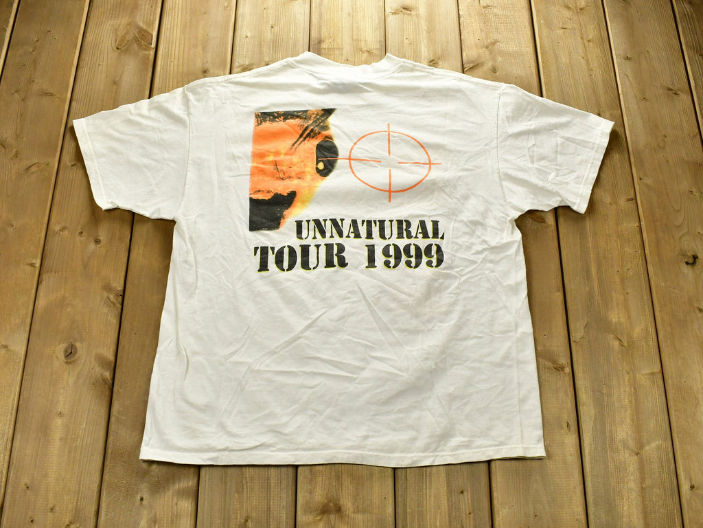 Vintage 1999 Flotsam Unnatural Selection Unnatural Tour Band T-shirt