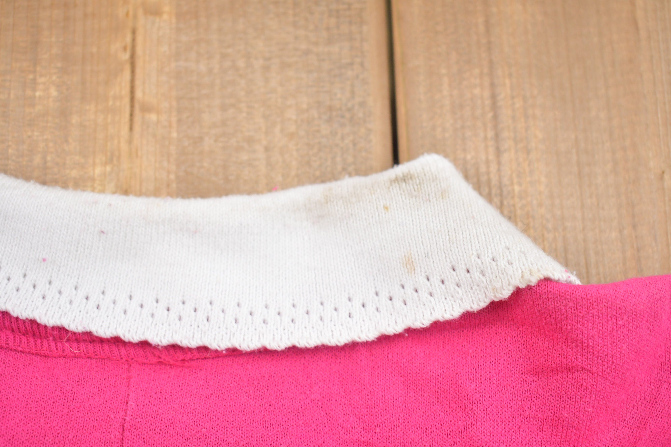 1990s Floral Collared Sweater