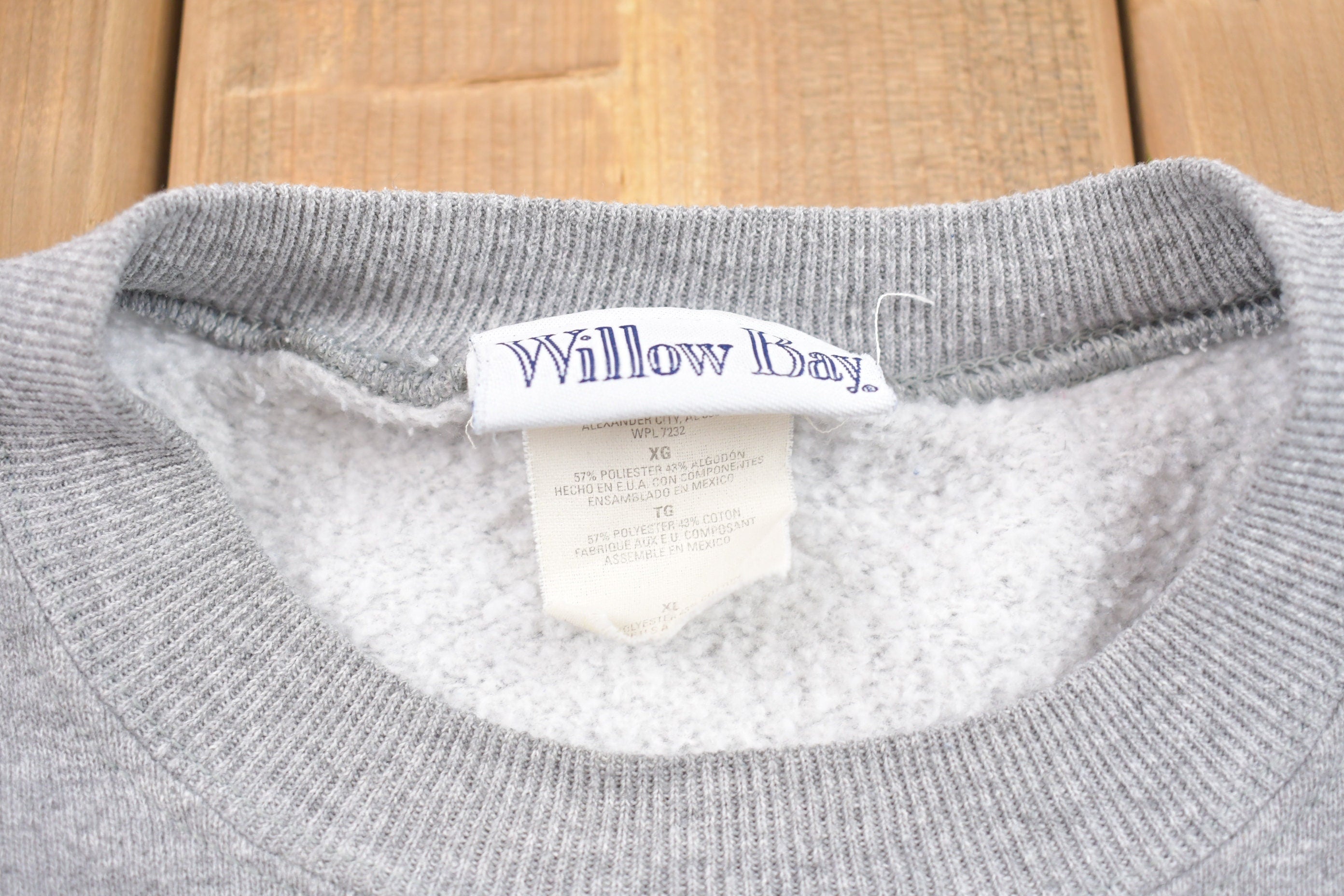 1990s Bird Embroidered Crewneck