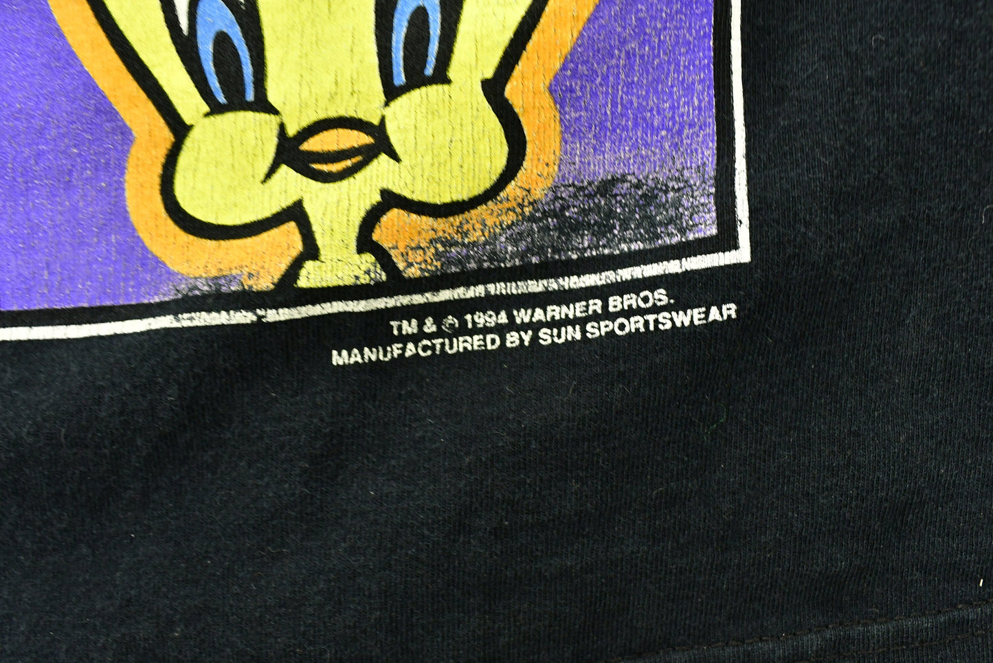 Vintage 1994 Looney Tunes Cartoon Promo Women's T-Shirt / 90s Graphic Tee / Warner Bros / Cartoon Network / Made In USA / Single Stitch