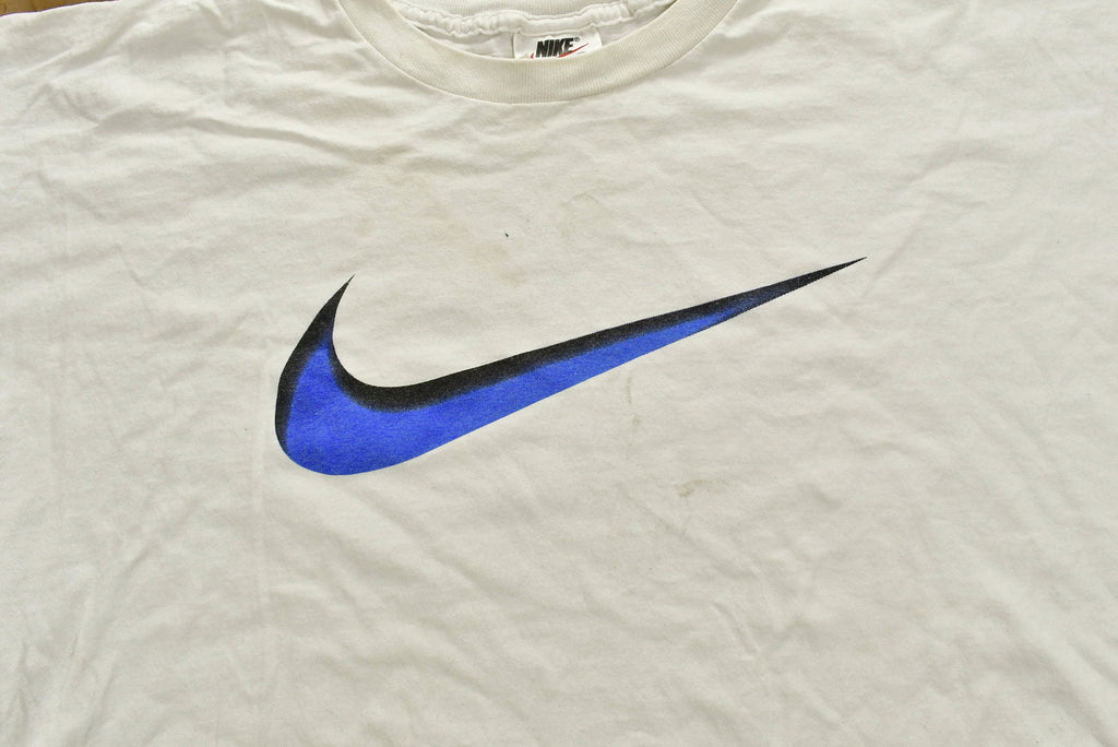 Vintage 1990s Nike Big Swoosh Graphic T-Shirt