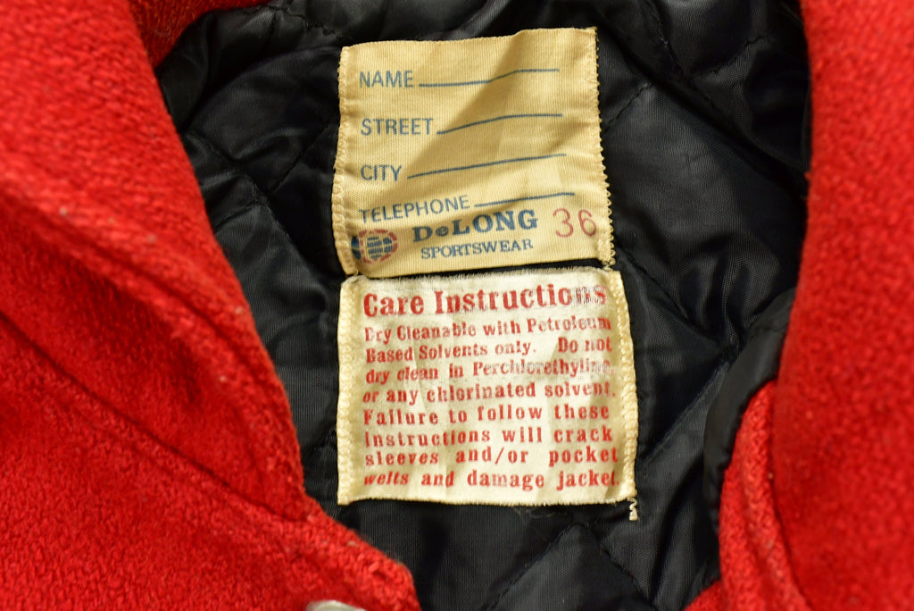 Vintage 1960s Southview Saints Delong Varsity Jacket