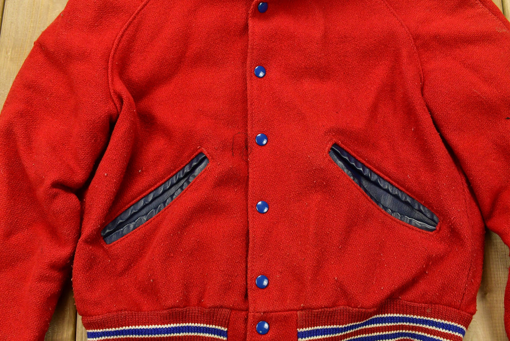 Vintage 1960s Southview Saints Delong Varsity Jacket