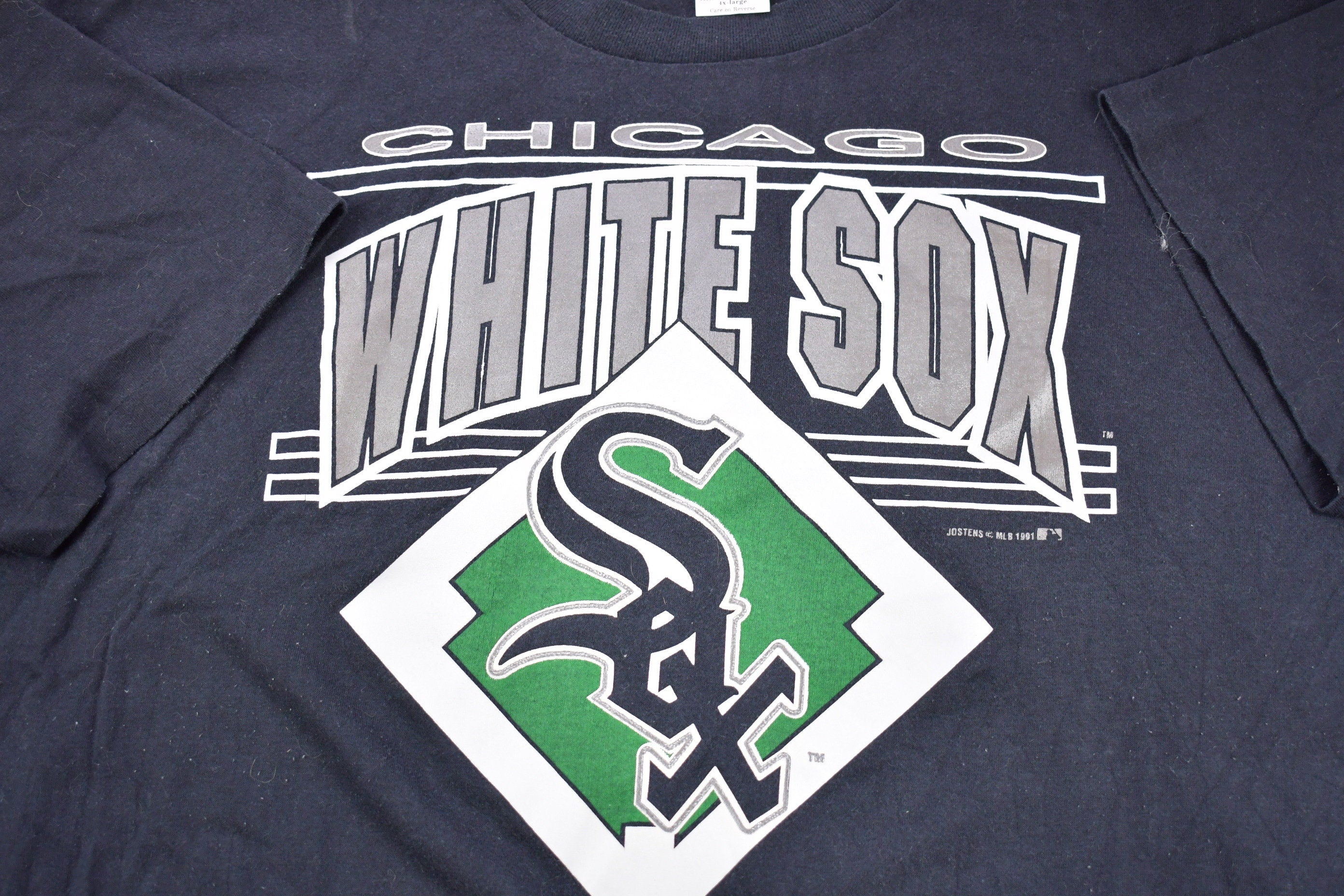 Vintage 1991 Chicago White Sox MLB Baseball Jostens Graphic T-Shirt