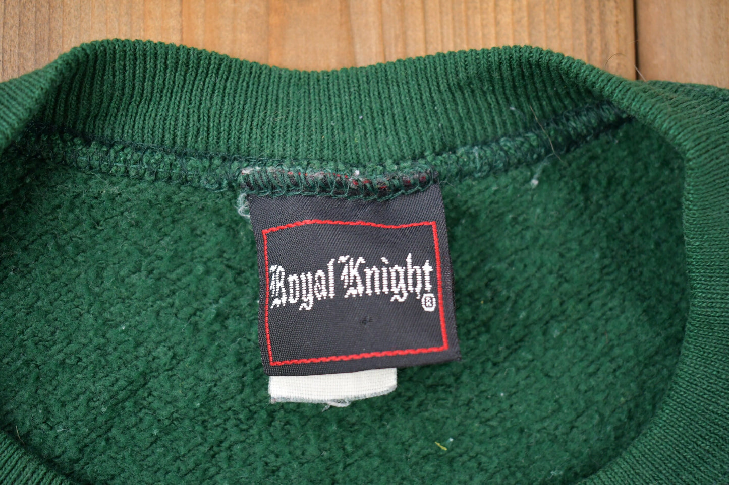 Vintage 1990s Royal Knight Made In USA Crewneck Sweatshirt / 90s Crewneck / Souvenir / Athleisure / Streetwear / Travel And Tourism