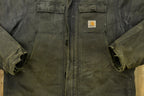 Vintage 1980s Carhartt Chore Coat Hooded