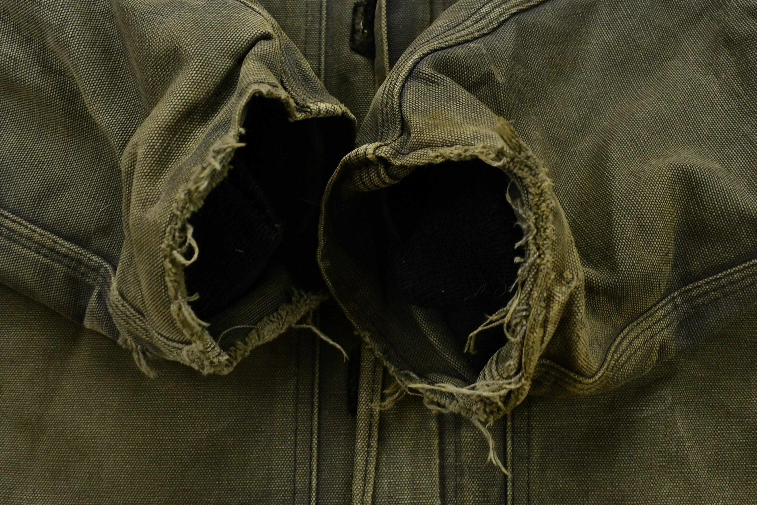 Vintage 1980s Carhartt Chore Coat Hooded