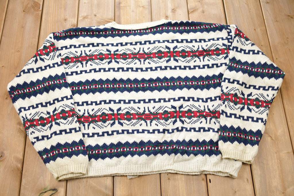 Vintage 1990s Liberty Made In USA Knitted Sweater