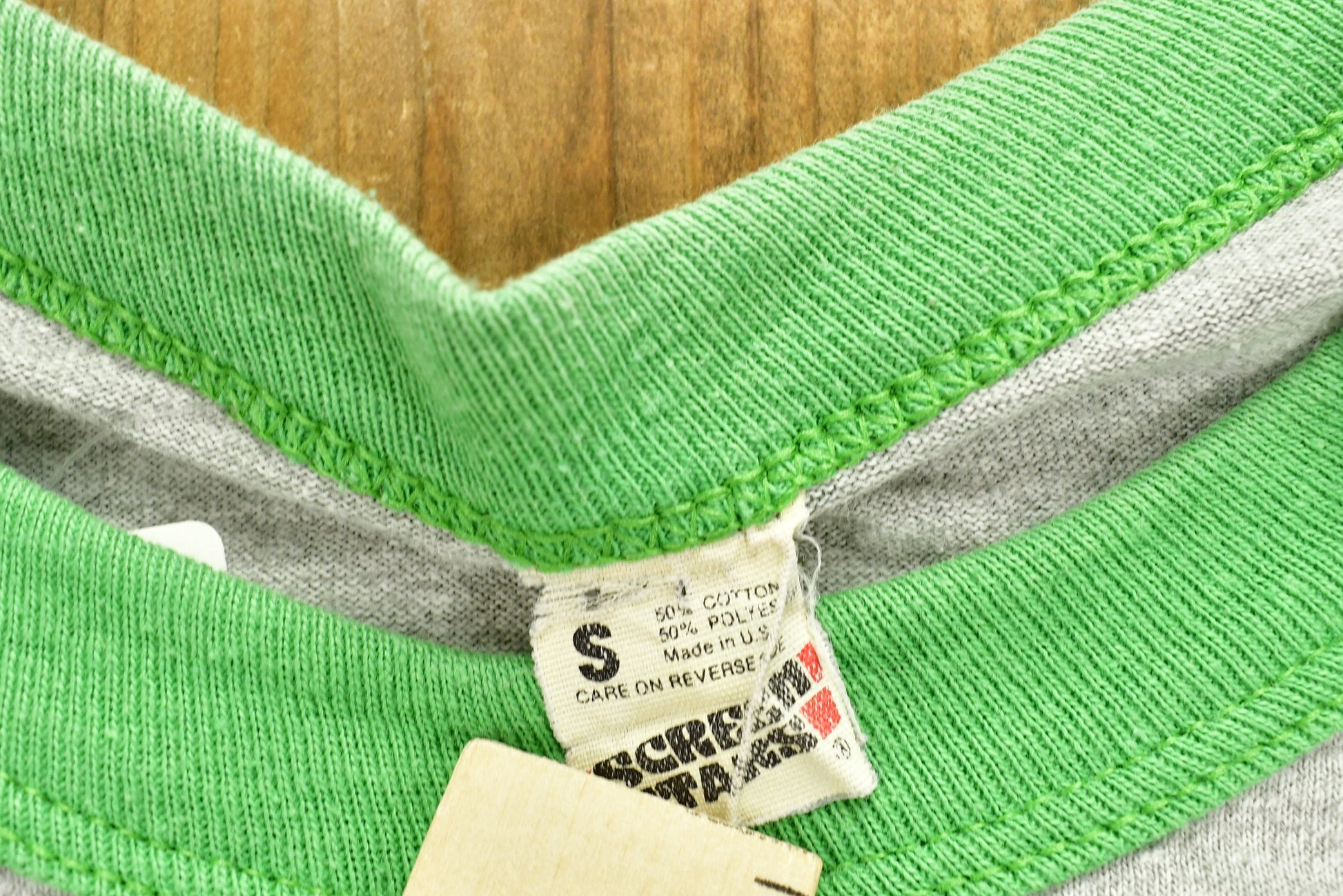 Vintage 1980s O'Keefe Beer Promo Ringer T-Shirt