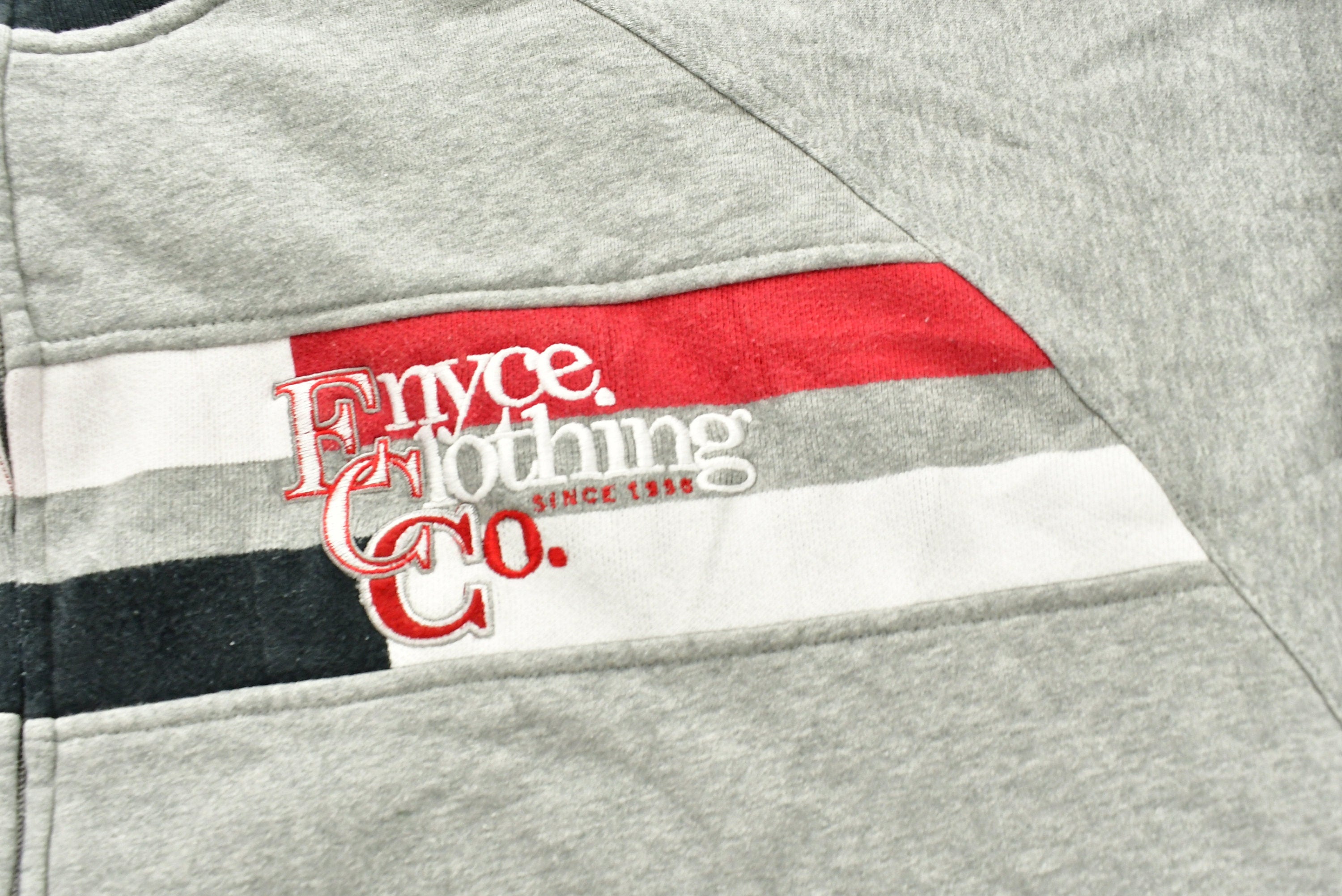 Vintage 1990s Enyce Clothing Co Zip Up Sweatshirt