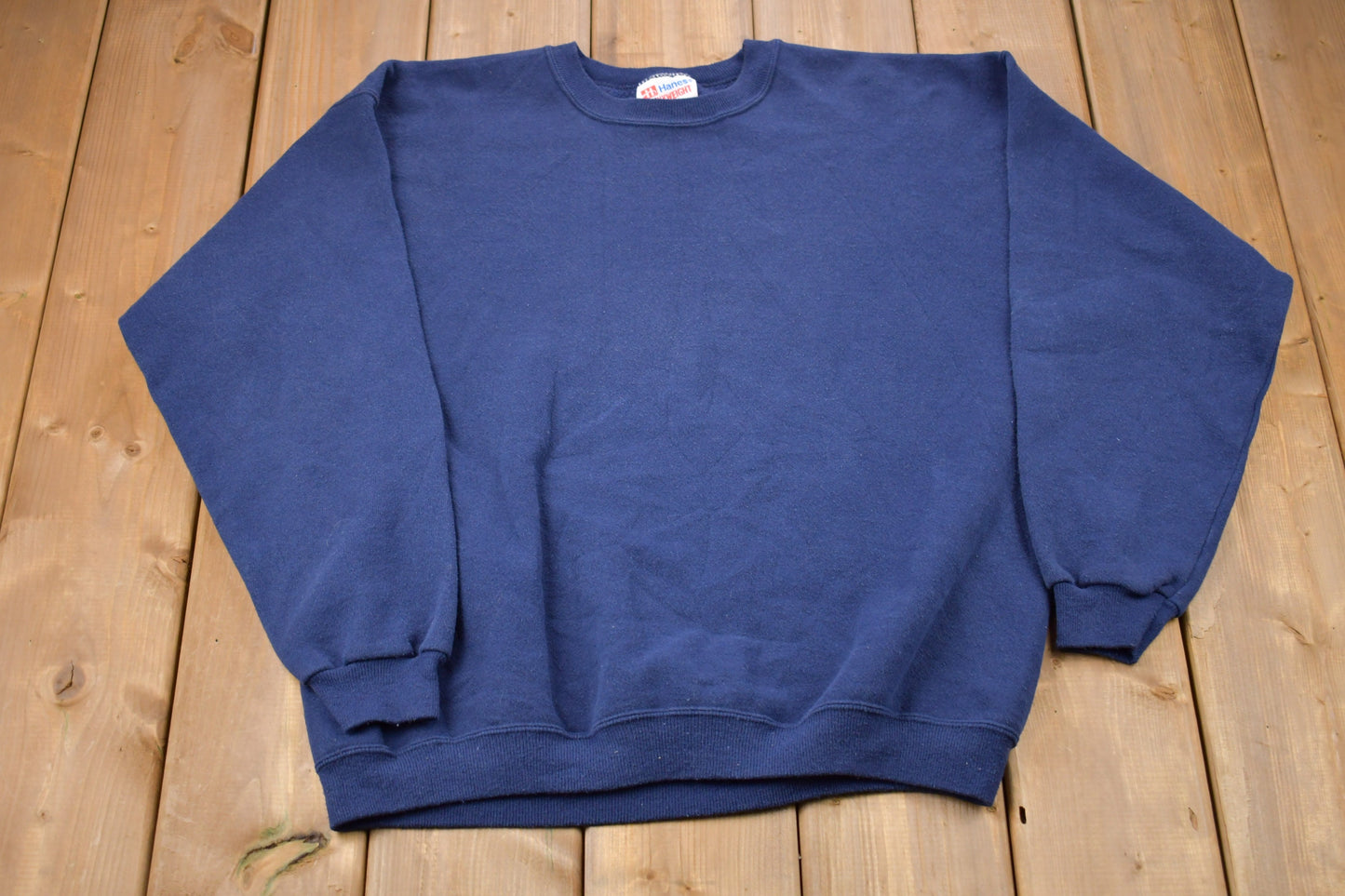 Vintage 1990s Made In USA Basic Crewneck Sweatshirt / 90s Crewneck / Souvenir / Athleisure / Streetwear / Travel And Tourism