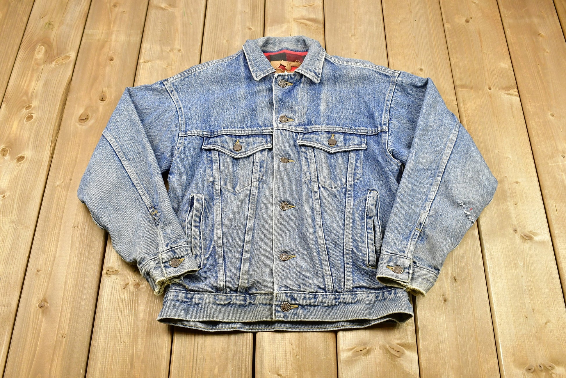 Vintage 1990s Marlboro Country Store Jean Jacket