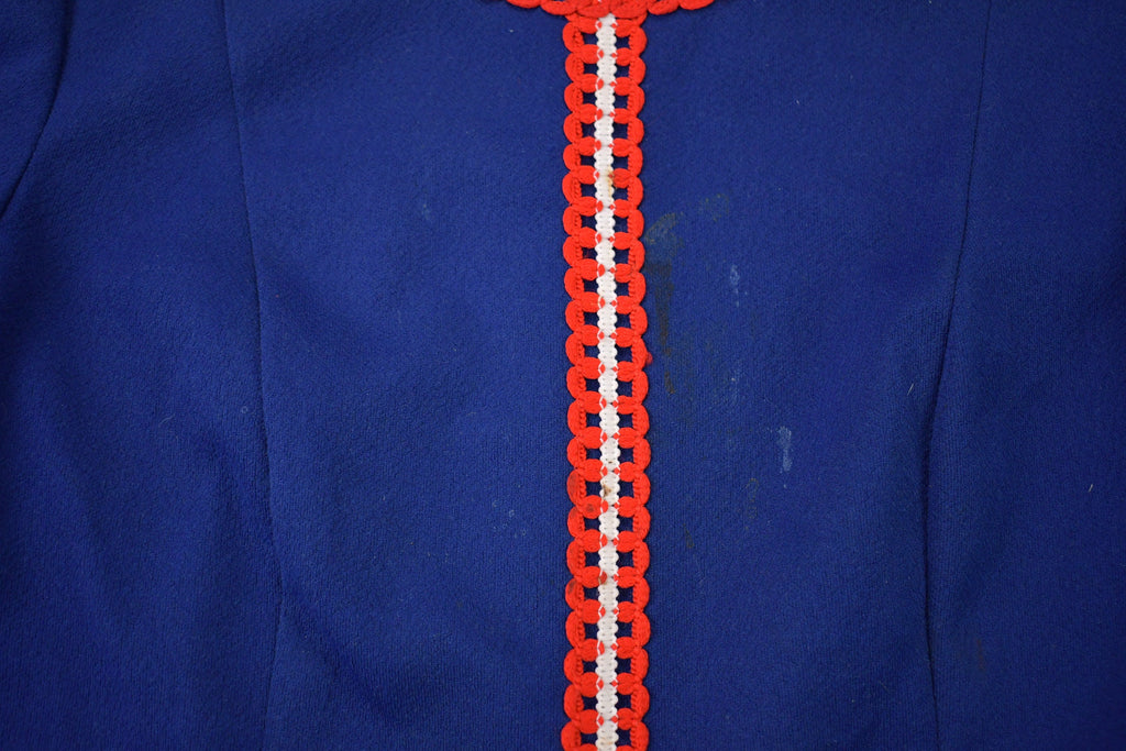 Vintage 1960s Flutterbye Wool Dress