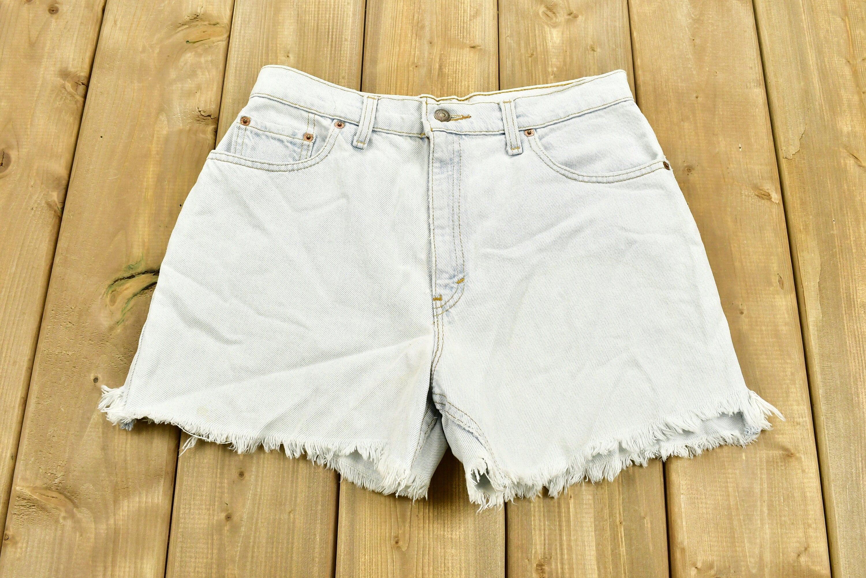 Vintage 1990s Levi's Red Tab Jean Shorts Size 10