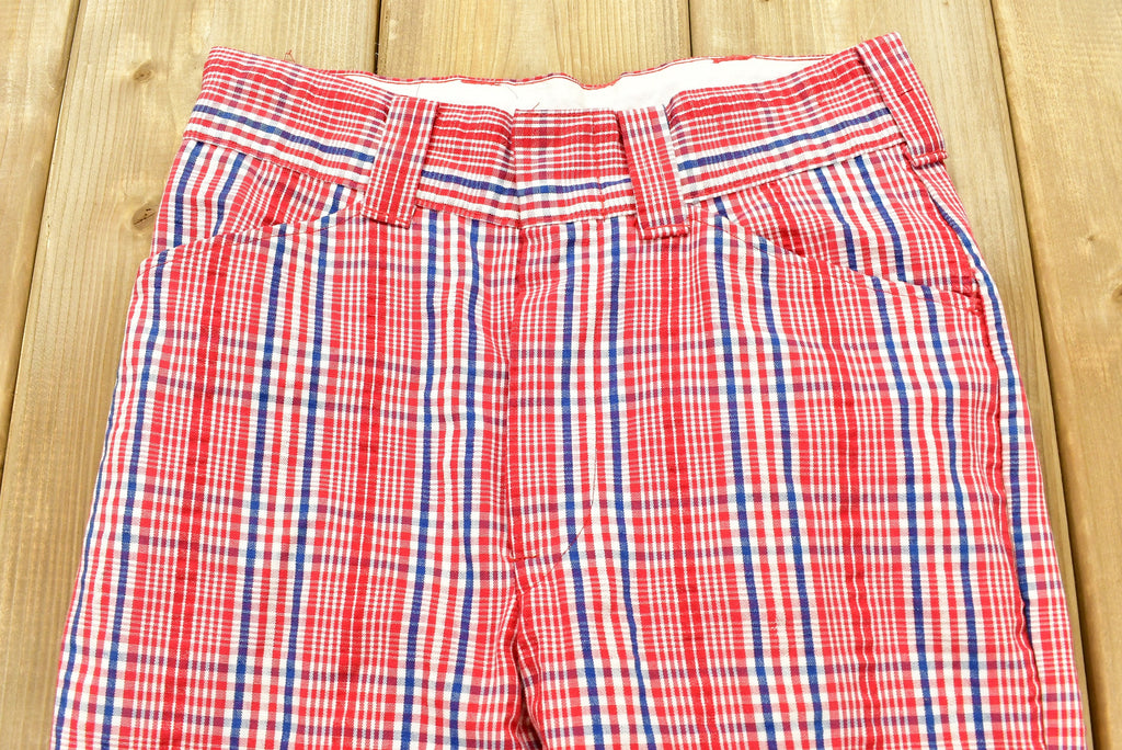 Vintage 1970s Donmoor Plaid Women's Trousers