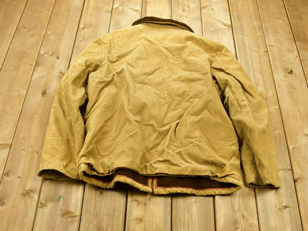 Vintage 1970s Shanhouse Fleece Lined Corduroy Jacket