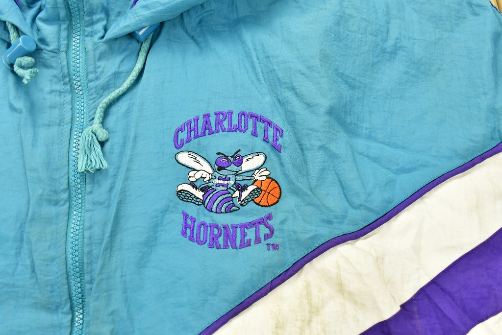 Vintage 1990s Charlotte Hornets NBA Puffer Jacket