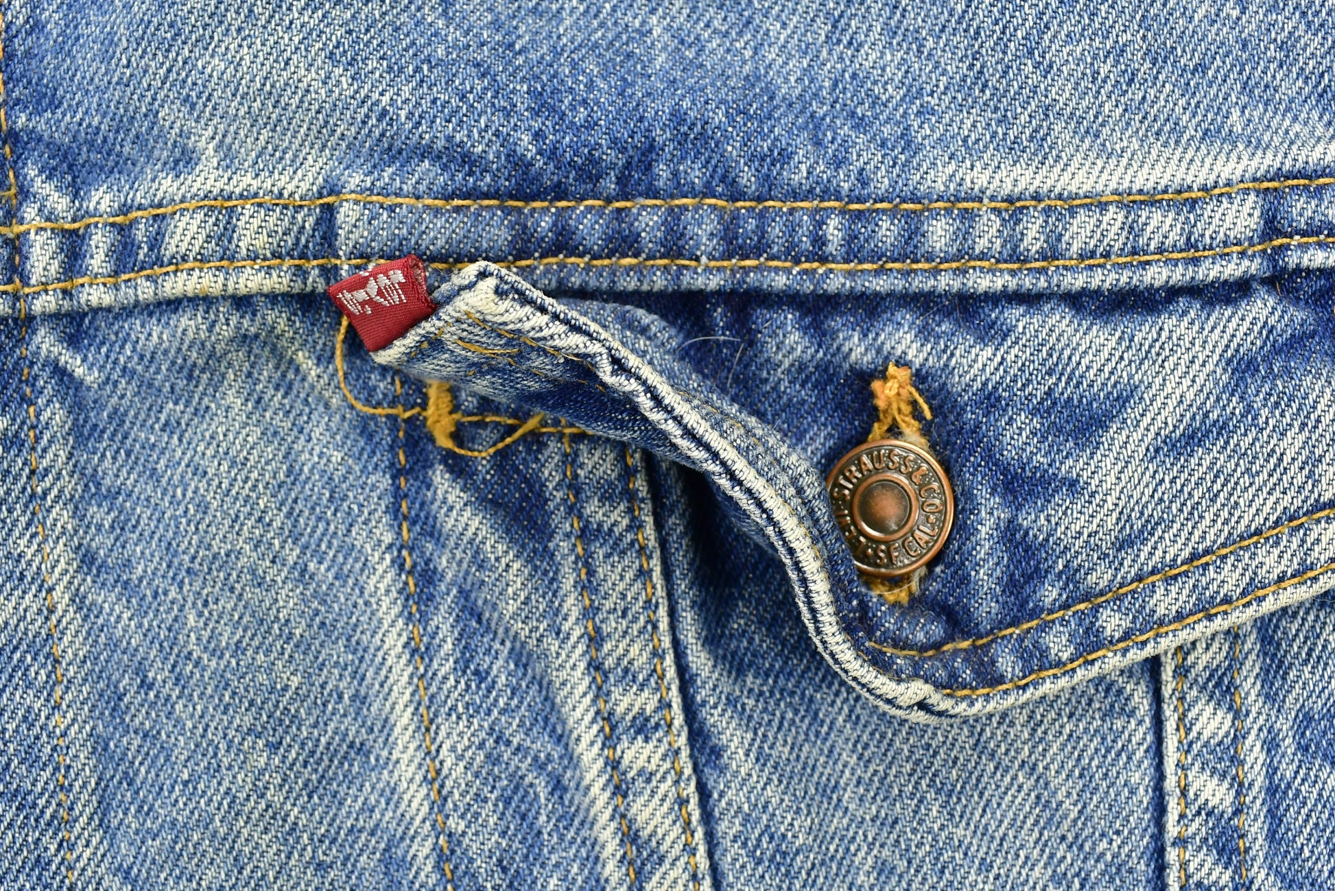 Vintage 1990s Levi's Red Tab Denim Jean Jacket