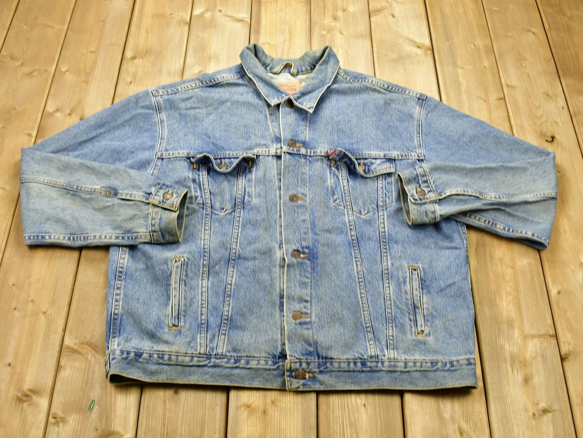 Vintage 1990s Levi's Red Tab Denim Jean Jacket