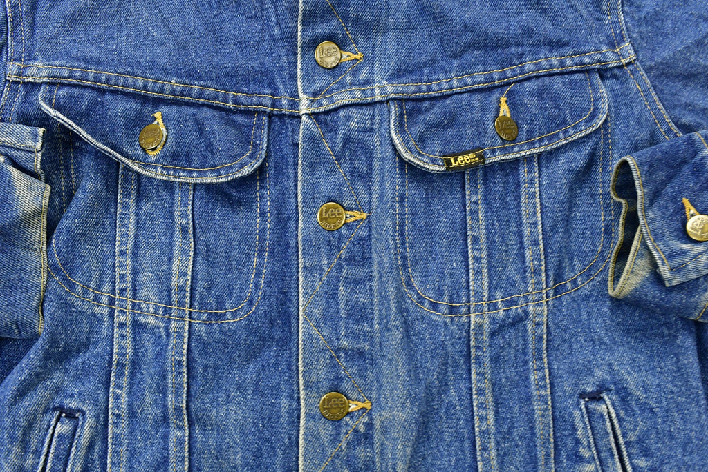 Vintage 1970s Lee Riders Denim Jean Jacket