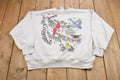 Vintage 1990s Nutcracker Bird Holiday Graphic Crewneck Sweatshirt , 90s Crewneck , Souvenir , Athleisure , Streetwear , Bird Graphic